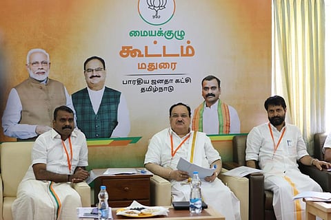 TN Elections 2021: BJP chief Nadda affirms party's alliance with AIADMK