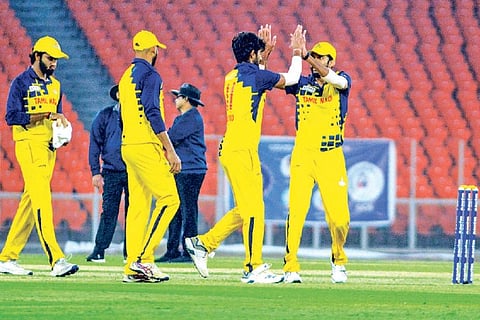 Tamil Nadu is on a seven-game unbeaten run in the competition.