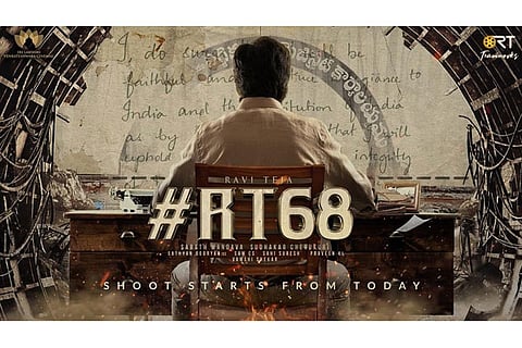 Ravi Teja starts shooting for 68th film