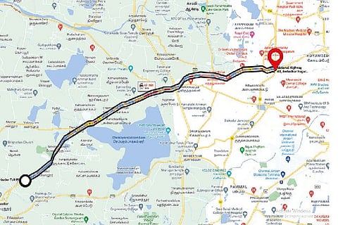 Maduravoyal-Sriperumbudur stretch to be six-laned at a cost of Rs 420 cr