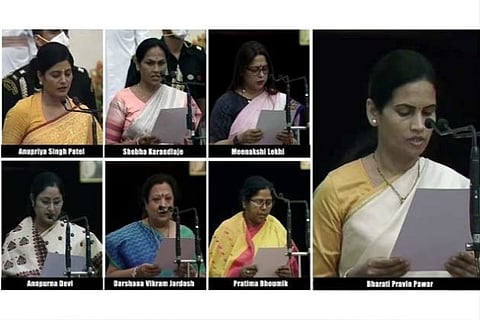 Source: ANI; newly sworn-in women Ministers