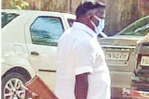 Boopathi at the Collectorate