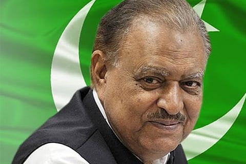 File photo: Former president of Pakistan Mamnoon Hussain