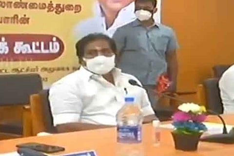 Tamil Nadu Commercial Tax Minister P Moorthy