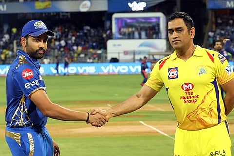 Rohit Sharma and MS Dhoni (File Photo)