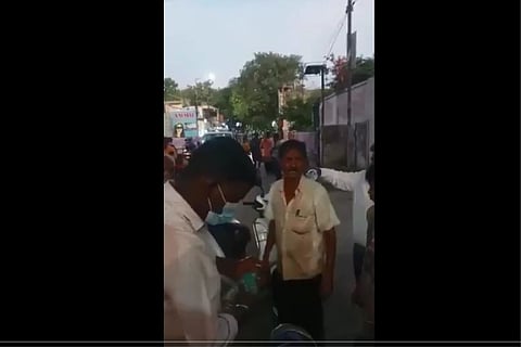 Screen grab of the video