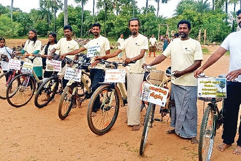The team has visited four districts in Tamil Nadu so far