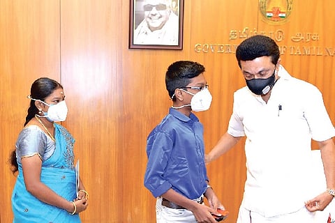 Chief Minister Stalin encouraged Madhav to develop more such products