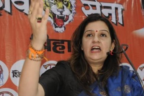 Shiv Sena MP Priyanka Chaturvedi
