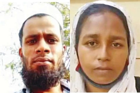 Drunk man attempts to kill wife, she hacks him to death