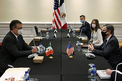 U.S., Mexico discuss migration, COVID-19 vaccines ahead of Harris visit