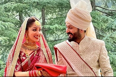 Yami Gautam and Aditya Dhar (Image Courtesy: Instagram/ Yamigautam)