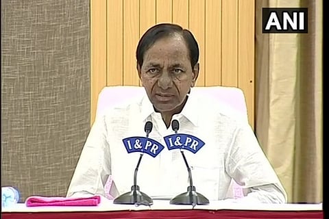 Telangana Chief Minister K Chandrashekhar Rao (ANI)