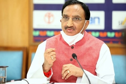 Union Education Minister Ramesh Pokhriyal Nishank (File Photo)