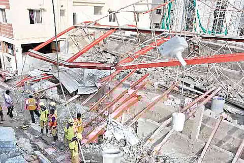 Building collapse in South Korea kills 4, injures 8