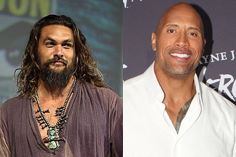 Jason Momoa; Dwayne Johnson