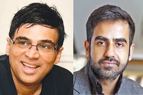Viswanathan Anand; Nikhil Kamath