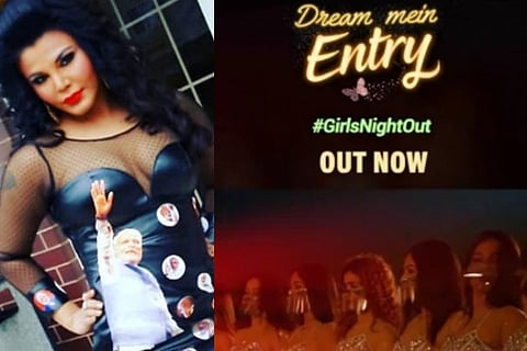 Rakhi Sawant returns in an all-out dance video after a while