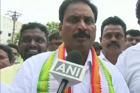Puducherry BJP MLA John Kumar (Photo: ANI)