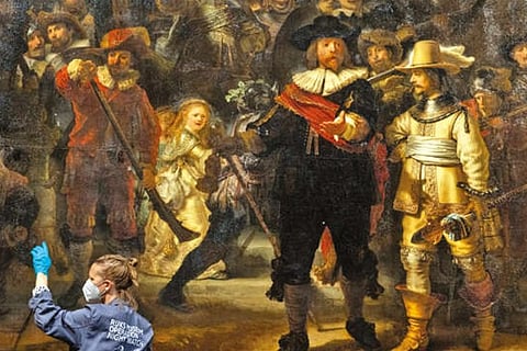Rembrandt’s damaged masterpiece restored via AI