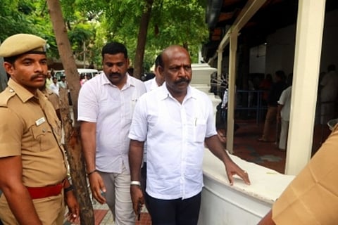 Tamil Nadu Health Minister M Subramanian