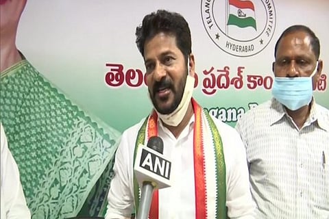 Revanth Reddy. Image Courtesy: ANI