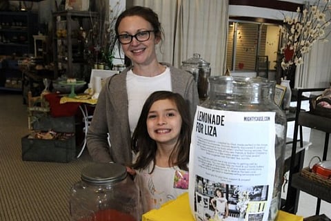 Liza Scott with her Mother