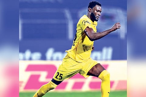 Mumbai City central defender Mourtada Fall.