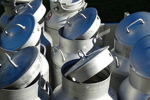 More dairy farmers stop milk supply in UP dist