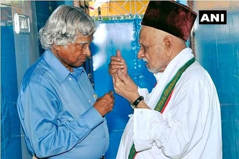 File photo: Former President Late APJ with his brother