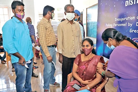 The camp was held in a railway office on Walltax Road