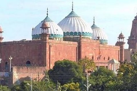 Shahi Idgah mosque in Mathura Photo: PTI