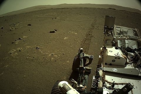 NASA rover captures sounds of driving on Mars