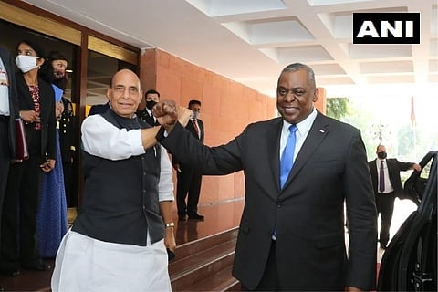 Rajnath-Austin meet: India, US resolve to strategic cooperation