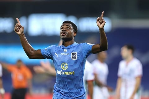 Bartholomew Ogbeche made 11 goal contributions for Mumbai City in ISL 2020-21