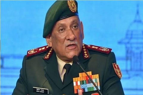 File photo: Chief of Defence Staff Gen Bipin Rawat