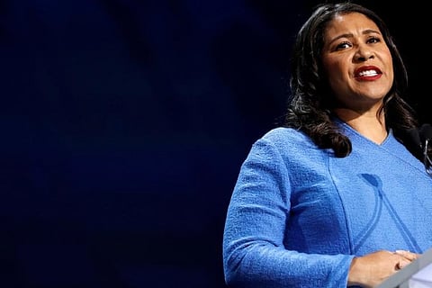 San Francisco's Mayor London Breed. Image Courtesy: Reuters