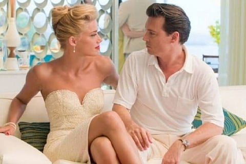 Amber Heard and Johnny Depp