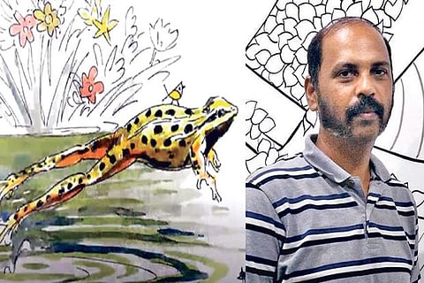 Art version of Enjoy Enjaami; Muralidharan Alagar