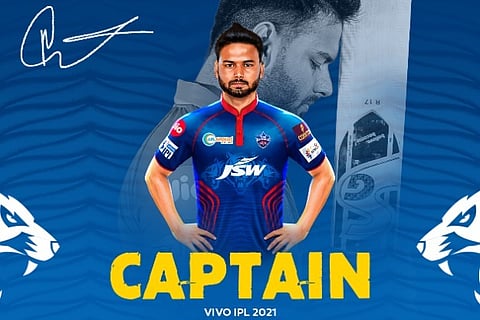 Delhi Capitals' Twitter handle
