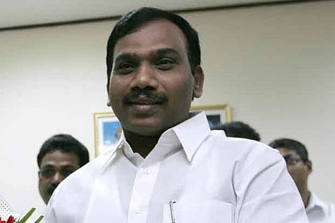 Former Telecom Minister A Raja (File Photo)