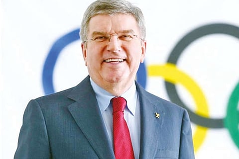 IOC president Thomas Bach