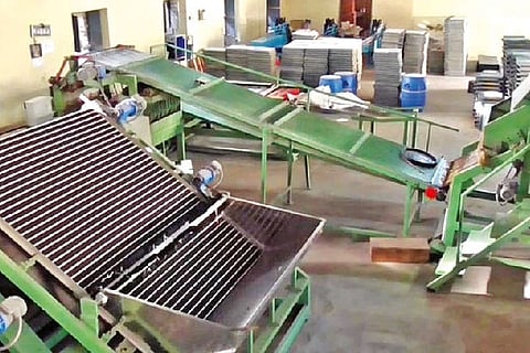 One of the factories that has been shut in Kovilpatti