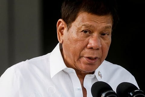 Philippine President Rodrigo Duterte