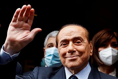 Former Italian PM Berlusconi slips out of hospital unseen
