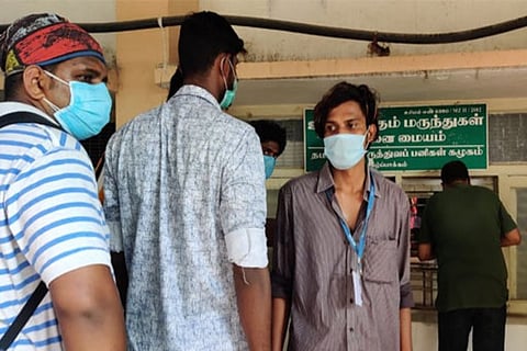 Attendants of Covid patients stage protest outside Chennai hospital