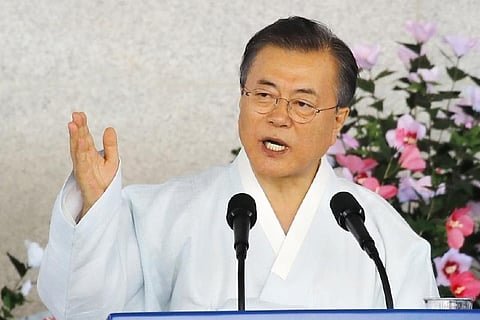 South Korean President Moon Jae-in