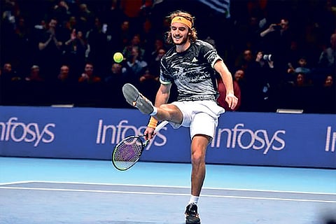 File photo: Tsitsipas