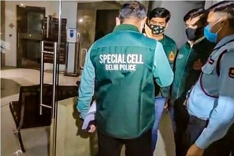 File photo: PTI; Special cell police serves notice in Twitter Office