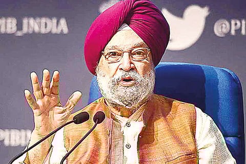 Civil Aviation Minister Hardeep Singh Puri